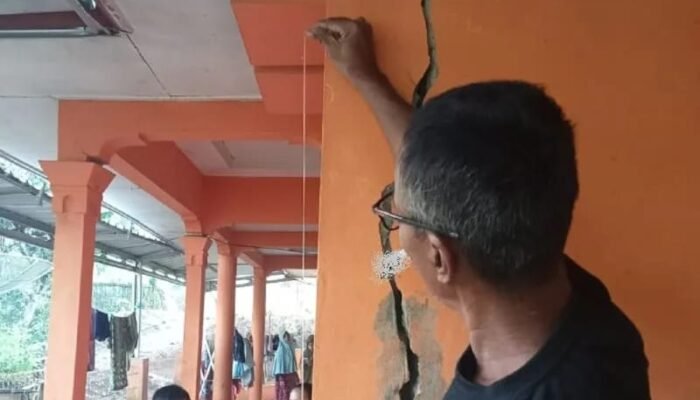 Delapan Rumah Alami Kerusakan Akibat Bencana Pergerakan Tanah