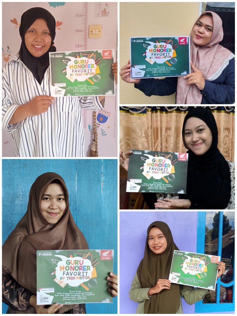 Pemenang Apresiasi Guru Honorer Desember 2023 Diumumkan Trio Motor 1 IMG 20240110 161853