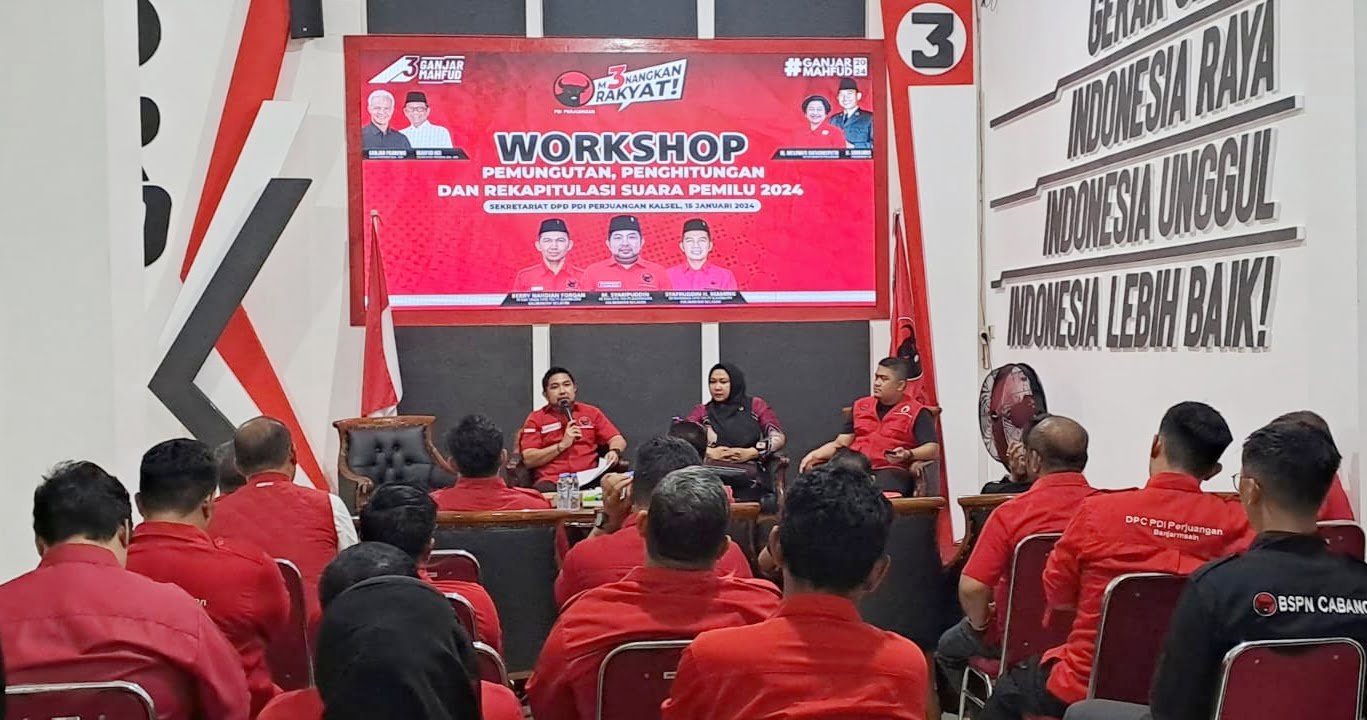PDI Perjuangan Workshop Perhitungan Suara Pemilu 1 IMG 20240115 201407