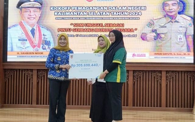 192 Calon Peserta Kick Off Pemagangan Kalsel akan Dilindungi Program BPJAMSOSTEK