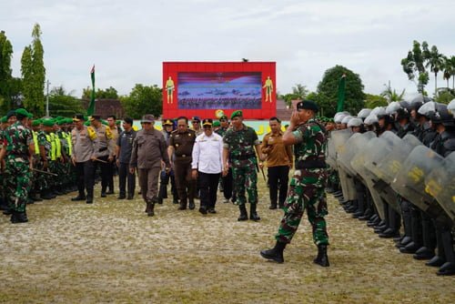 3.000 Personil TNI Siap Amankan Pemilu 2024 Di Kalteng