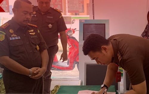 6 Kejari Banjar Hentikan Penututan Penadah Motor 2klm