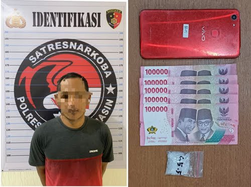 6 Wakar Nyambi Jadi Pengedar Sabu 3klm