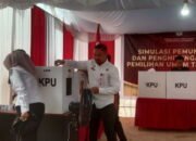 Sekda Said Akhmad Saksikan Sumulasi Pemungutan Suara di Kotabaru