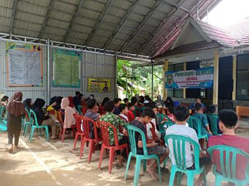 UPTD Puskesmas Juai Gelar Posyandu Remaja di Desa Gulinggang 1 Hal 2 Bal 3 klm 5