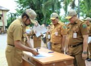 Pj Bupati HSU Pimpin Apel Gabungan 13 Pj Bupati HSU Pimpin Apel Gabungan