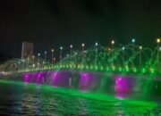 Terkendala Ini, Atraksi Air Mancur Menari di Jembatan Pasar Lama Banjarmasin Terhenti Dua Pekan 26 Terkendala Ini, Atraksi Air Mancur Menari di Jembatan Pasar Lama Banjarmasin Terhenti Dua Pekan