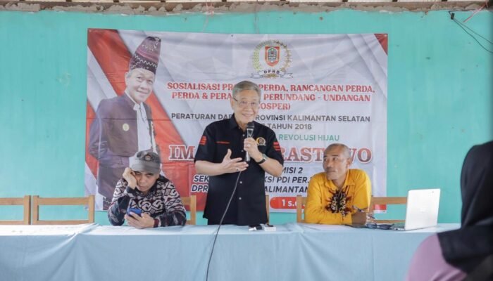 Ketua Komisi II DPRD Kalsel Ajak Masyarakat Berpartisipasi Aktif dalam Penghijauan