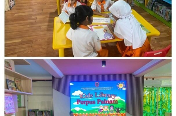 Ini Bikin Betah Siswa TK Insan Kamil Kunjungi Kids Library Perpustakaan Palnam