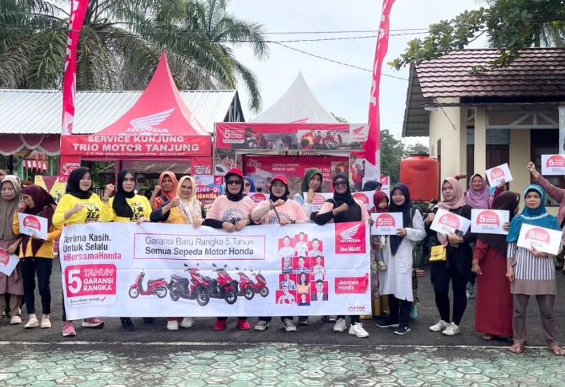 Trio Motor Tanjung Gelar Servis Kunjung dan Senam Sehat 1 IMG 20240208 WA0018