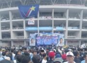 GBK Tak Bisa Menampung, Sebagian Pendukung Prabowo-Gibran Saksikan Kampanye Melalui Layar