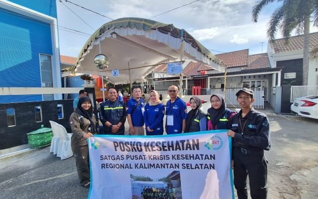 Antisipasi Krisis Kesehatan EMT dan Satgas Regional Kalsel Pantau Anggota KPPS