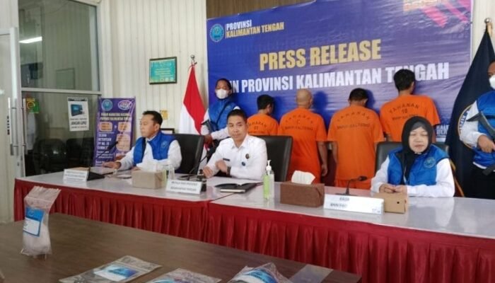 BNNP Kalteng Berhasil Ungkap Jaringan Narkoba Pontianak