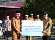 Bank Kalsel Bersama Dinsos, Salurkan Bantuan Korban Banjir di Kalsel