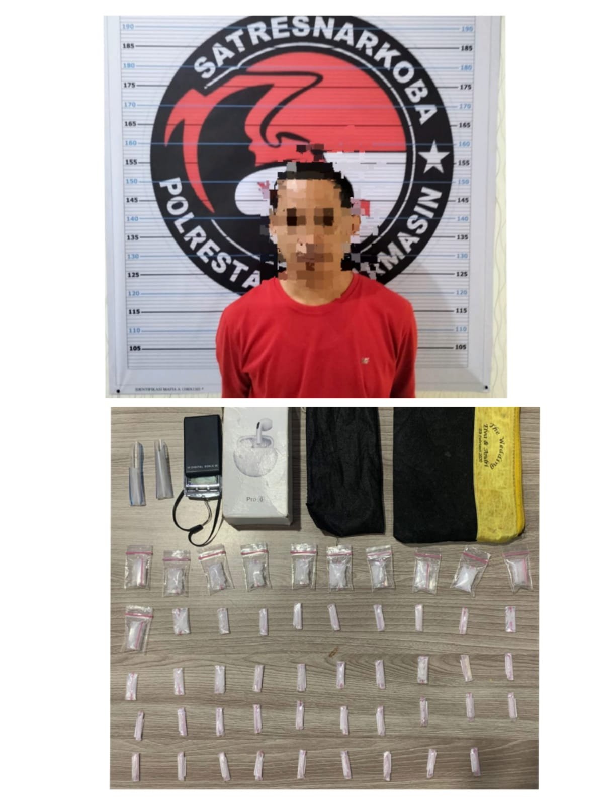 Simpan Sabu dalam Kantong Celana, Lelaki Pengangguran Diamankan Satres Narkoba Polresta Banjarmasin 1 IMG 20240228 WA0005