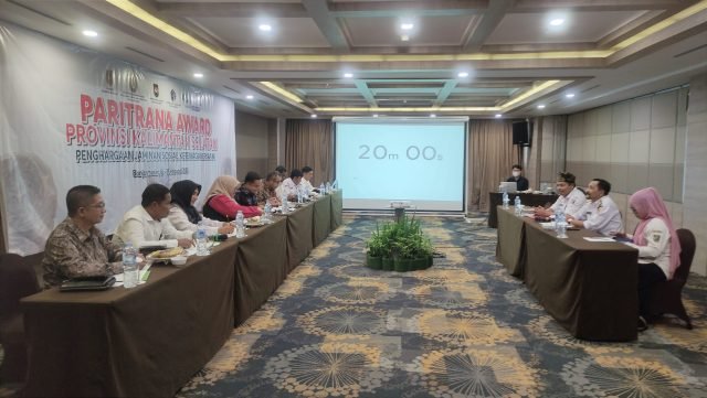 Tim 9 Lakukan Penjurian PARITRANA AWARD 2023 terhadap Pemda dan Perusahaan di Kalsel