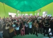 Membludak, Massa di Gedung Pertemuan Sukadamai Mantewe, H Sudian Noor jadi Daya Tarik