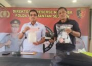 Pemuda Asal Aceh Bawa 1 Kg Sabu Ditangkap Polda Kalsel
