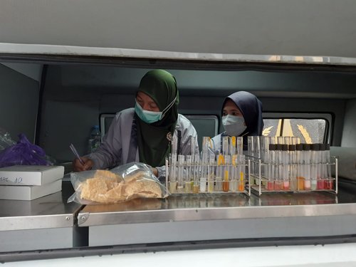 Ditemukan Bahan Pangan Berbahaya di Pasar Wadai 1 1 utama 5 klm 7 cm bpom temukan