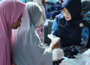 Warga Belayung Baru Antusias Belanja di Pasar Murah Ramadhan