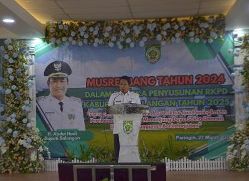 Bupati Buka Musrenbang RKPD Kabupaten Balangan Tahun 2025 1 Hal 2 Bal 3 klm 13