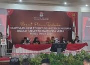 Pj Bupati Hadiri Pleno Rekapitulasi Suara Pemilu Tingkat Kabupaten