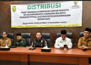 Pemko Banjarmasin dan Baznas Distribusikan 500 Paket Ramadhan Bahagia