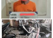 Pedagang Ayam Nyambi Curi Sepeda Motor