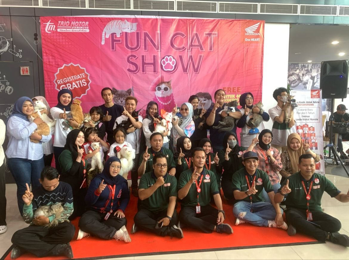 Trio Motor Perintis Adakan Fun Cat Show 1 IMG 20240314 WA0018