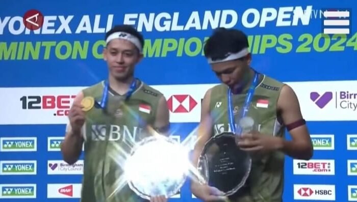 Fajar/Rian Raih Gelar ke-23 Ganda Putra Indonesia di All England