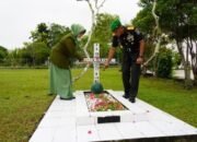 Korem 102/ Pjg Gelar Pasar Murah dan Ziarah