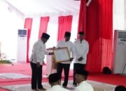 Wagub Serahkan Simbolis Surat Keterangan Tanah Kepada Pangdam XII/Tpr