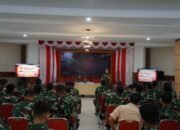 Anggota Korem 102/Pjg Ikuti Penyuluhan Hukum