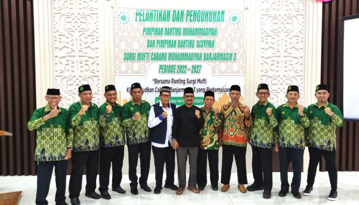 Usai Dilantik, Pimpinan Ranting Muhammadiyah Surgi Mufti Segera Susun Program Kerja