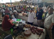 Walikota Sidak PasarSejumlah Barang Kebutuhan Pokok Alami Kenaikan Harga