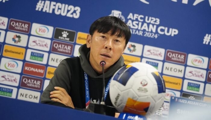Pelatih Indonesia Shin Tae-yong Janji tak Setengah Hati Lawan Korsel di Perempat Final Piala Asia U-23