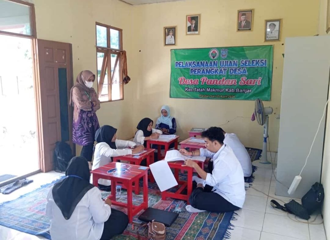 Desa Pandan Sari Gelar Ujian Kelulusan Perangkat Desa 1 1000369370
