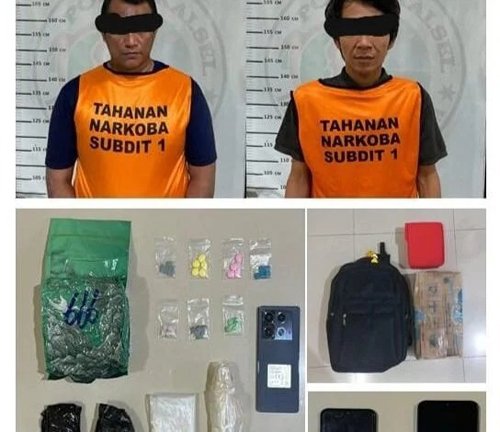 6 Sabu 1 Kg dan Puluhan Ekstasi Disita Polda Kalsel 2klm