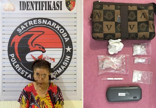 3 Paket Sabu Antarkan Nenek ke Penjara 1 6 Sabu Aluh 3klm