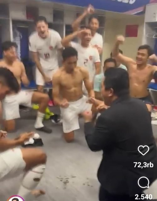 Erick Thohir Motivasi Pemain, Satu Game Lagi ke Olimpiade 2024 1 EC138B98 F1F8 4928 8E8B 76CC6566FFC7 e1714102678251