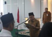 Anggota BPD Desa Al-Kausar dan Desa Makmur Mulya Dilantik