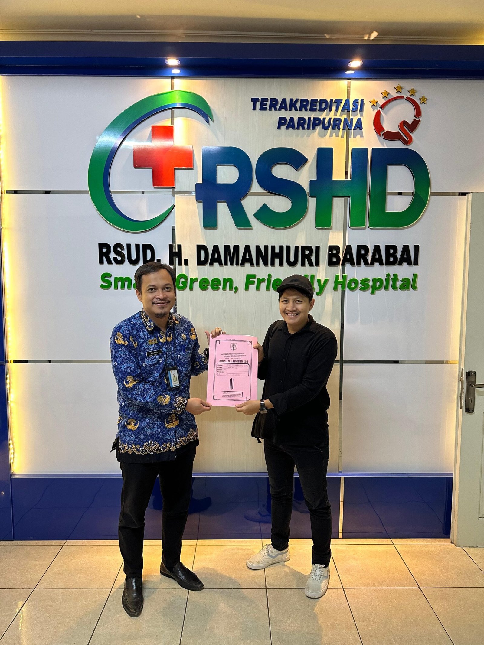 Proses Dokumen Kependudukan Bayi Baru Lahir di RS Damanhuri Barabai Cepat dan Mudah 1 Hal 2 Barabai 4 klm 8 scaled