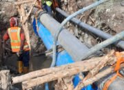 PT AM Bandarmasih Selesaikan Perbaikan Kebocoran Pipa 630 di Sutoyo