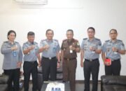 Sinergi Perkuat Penegakkan Hukum, Kakanwil Kemenkumham Kalsel Taufiqurrakhman Silaturahmi dengan Kajati Kalsel