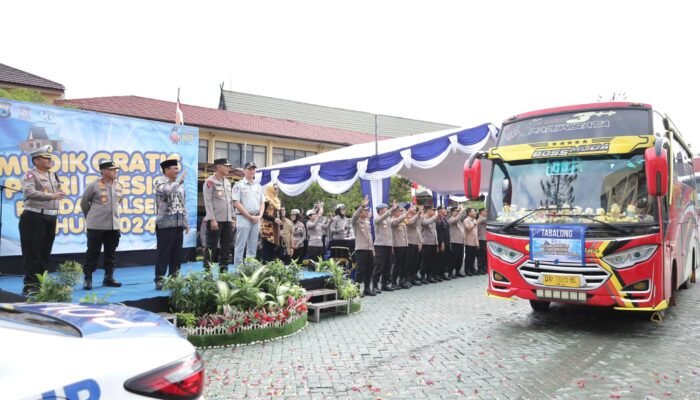Supian HK Apresiasi Program Mudik Gratis Polda Kalsel