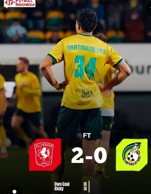 Pemain Indonesia Ragnar Oratmangoen Main 63 Menit, Sittard Ditaklukkan Twente 0-2 1 IMG 20240407 WA0016