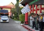 Danrem 102/Pjg Ikut Melepas Lima Bus Pemudik Gratis