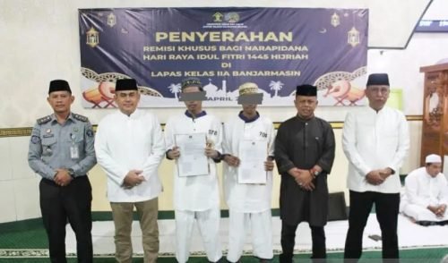 7.387 Narapidana dan Anak Binaan di Kalsel Menerima Remisi Saat Lebaran, 24 Orang Bebas Murni 1 IMG 20240411 WA0005 e1712803130725