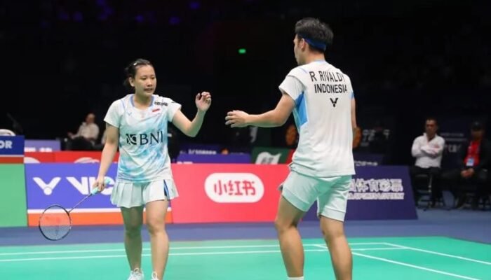 Rinov/Pitha Terhenti di 16 Besar Kejuaraan Bulu Tangkis Asia