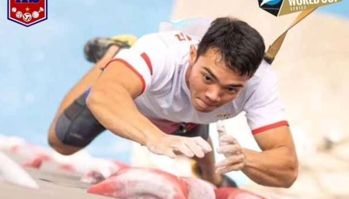 Tiga Wakil Indonesia Lolos ke Speed Finals, Desk Kena FS di IFSC Climbing World Cup di Wujiang 2024